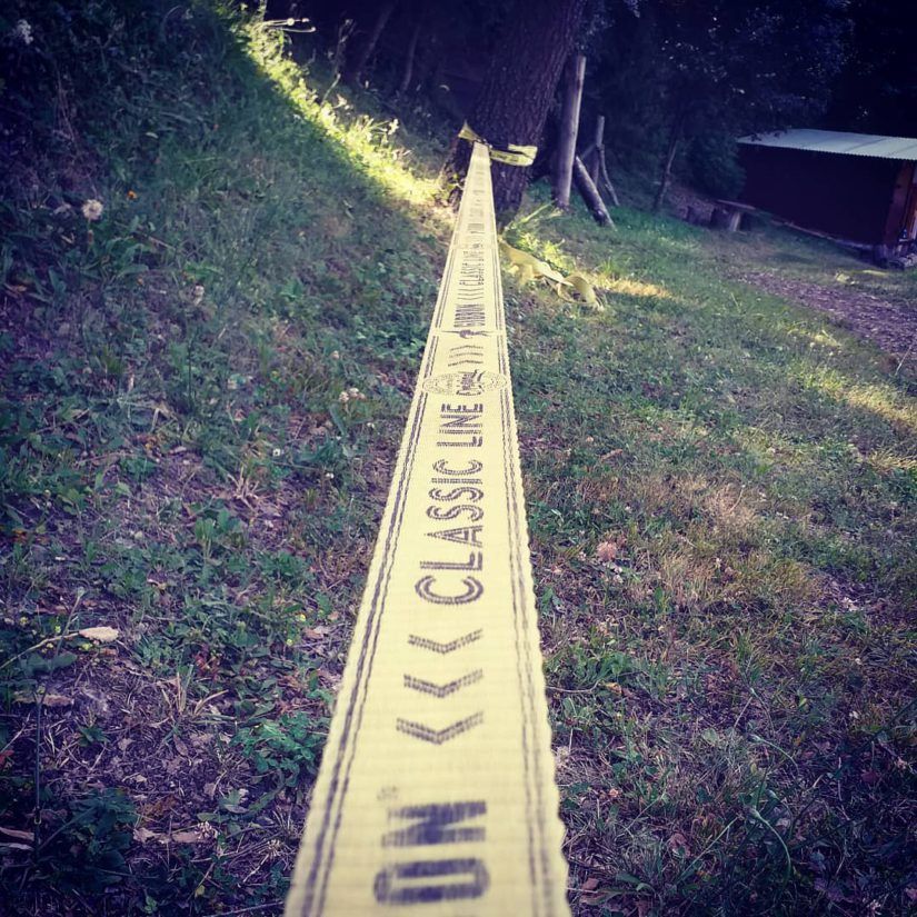 Lava Parc activitat Slackline Garrotxa