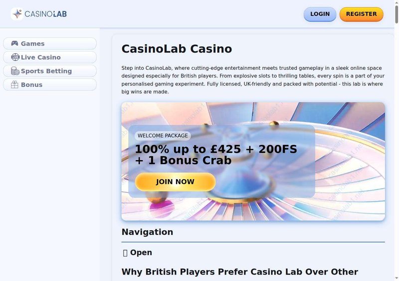 Scopri il Bonus Migliore di Casinolab Casino in Italia Oggi!